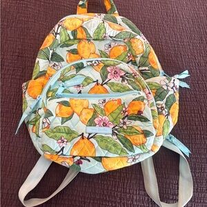 Vera Bradley small Lemon Grove  Backpack